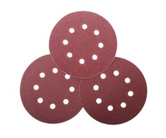 Krążki Šlifavimo diskai su lipdukais ir skylutėmis, 125 mm, 5 vnt., 180 grūdėtumo, prolino