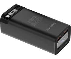 Kruger &amp; Matz PowerBank KrugerMatz 20000 mAh ličio jonų išorinė baterija su QC ir PD funkcijomis