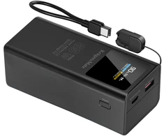 Kruger &amp; Matz PowerBank KrugerMatz 20000 mAh ličio jonų 65W išorinė baterija su QC ir PD funkcijomis