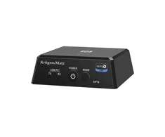 Kruger &amp; Matz 2in1 Bluetooth HiFi garso imtuvas ir siųstuvas (Apt-X, NFC) BT-1 modelis