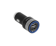 Kruger &amp; Matz 2xUSB 4800mA automobilinis įkroviklis su Quick Charge 3.0 funkcija