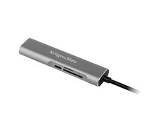 Kruger &amp; Matz Adapteris (HUB) C tipo USB į HDMI / USB 3.0 / SD / MicroSD / C