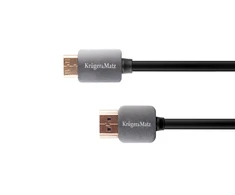 Kruger &amp; Matz HDMI – miniHDMI kabelis (A-C) 1.8m