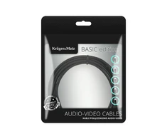 Kruger &amp; Matz Basic 2RCA - AUX 3.5mm kabelis 1.8m