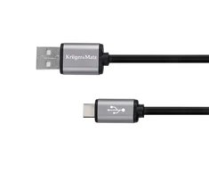 Kruger &amp; Matz USB - USB C kabelis 1m