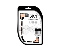 Kruger &amp; Matz USB - USB-C kampinis 1m