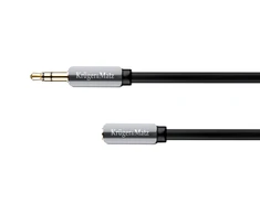 Kruger &amp; Matz AUX - AUX 3.5mm kabelis 3m Juodas