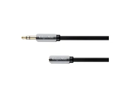 Kruger &amp; Matz AUX - AUX 3.5mm kabelis 1m Juodas
