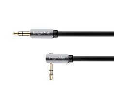 Kruger &amp; Matz AUX - AUX 3.5mm kampinis kabelis 1m