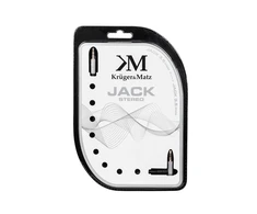 Kruger &amp; Matz AUX - AUX 3.5mm kampinis kabelis 1m