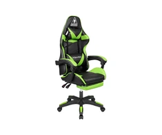 Žaidimų kėdė Kruger &amp; Matz Warrior GX-150 Gaming Chair, Juoda-žalia