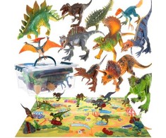 Dinozaurų figūrėlės su kilimėliu Kruzzel