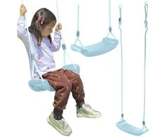 Kruzzel Plastic swing - mėlynas 25446