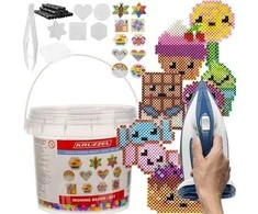 Lyginimo karoliukai paveikslėliams gamint. Kruzzel - DIY