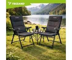 Kempingo kėdės 59x70x91cm - 2 vnt. Trizand