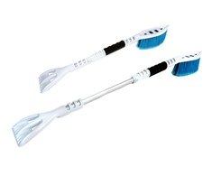 Amio Kufieta Teleskopinis sniego šepetys su ledo grandikliu PREMIUM M1 ABS, 660–890 mm