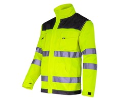 Lahti Pro Bluza, Įspėjamasis džemperis, juodas ir geltonas, "3xl", ce, Lahti