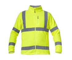 Profix Bluza, Geltonas įspėjamasis flisinis džemperis, "3xl", ce, Lahti