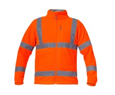 Lahti Pro Bluza, Polar flisinis džemperis, oranžinis, "m", ce, Lahti
