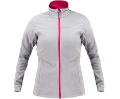 Lahti Pro Bluza, Moteriškas flisinis džemperis, pilkas ir rožinis, „2xl“, ce, Lahti