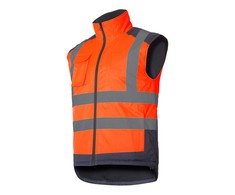 Lahti Pro Kamizelka Dvipusė įspėjamoji liemenė, oranžinė, „3xl“, ce, Lahti