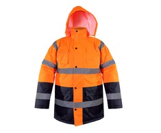 Lahti Pro Striukė Izoliuota įspėjamoji liemenė, oranžinė, „m“, ce, Lahti