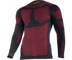 Lahti Pro Marškinėliai Termoaktyvūs marškinėliai, juodi ir raudoni, „L/XL“, ce, Lahti