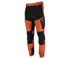Lahti Pro Kelnės Kelnės su tampriais elementais, plytų raudonumo ir juodos, "3xl", ce, latekso spalvos