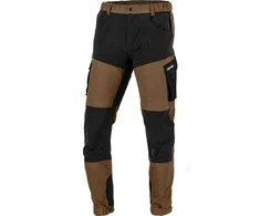Lahti Pro Kelnės Kelnės su tampriais elementais, rudos ir juodos, "3xl", ce,lahti
