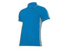 Lahti Pro Marškinėliai Polo marškinėliai 190g/m2, mėlynai pilki, "3xl", ce, lahti