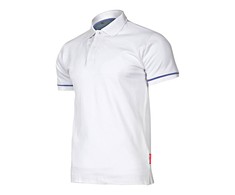 Lahti Pro Marškinėliai Polo marškinėliai, 220 g/m2, balti, "m", ce, Lahti