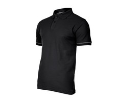 Lahti Pro Marškinėliai Polo marškinėliai, 220 g/m2, juodi, „xl“, ce, Lahti