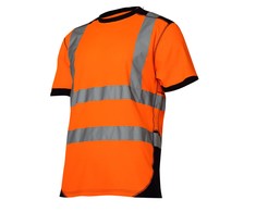 Lahti Pro Marškinėliai Įspėjamieji marškinėliai, oranžinės-juodos spalvos, „2xl“, ce, Lahti
