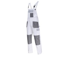 Lahti Pro Ogrodniczki Balti ir pilki kombinezonai, 100 % medvilnė, „3xl (60)“, ce, lahti