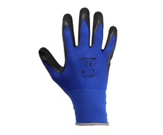 Lahti Pro Rękawice Juodos ir mėlynos latekso pirštinės l211707p, kartonas, "7", ce, Lahti
