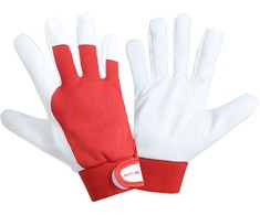 Lahti Pro Rękawice Raudonos odinės pirštinės l272008p, 12 porų, "8", ce, Lahti
