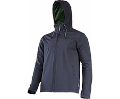 Lahti Pro Softshell striukė su gobtuvu juoda, xl, ce, lahti