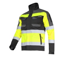 Lahti Pro Striukė Įspėjamoji liemenė, juoda ir geltona, „3xl“, ce, Lahti