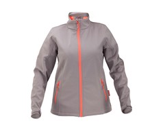 Lahti Pro Striukė Moteriška softshell striukė, pilka ir oranžinė, „3xl“, ce, Lahti