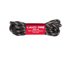 Lahti Pro Batų raišteliai apvalūs 120cm juodai-pilki