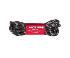 Lahti Pro Batų raišteliai Apvalūs 150 cm Juodai-pilki