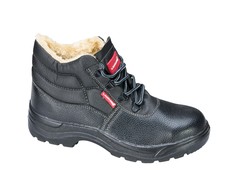 Lahti Pro Trzewiki Juodi odiniai aulinukai su pašiltinimu, S3 fo sr, "39", ce, Lahti