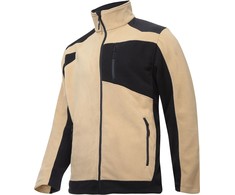 Lahti Pro Bluza, Vilnonis džemperis su sutvirtinimais, smėlio ir juodos spalvos, "2xl", ce, lahti
