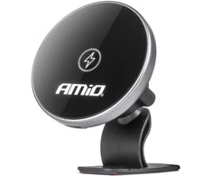 Magnetinis telefono laikiklis su belaidžiu įkrovikliu 15W My Mag AMIO-03774