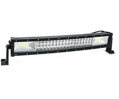 Amio LED panelinė darbo lempa SLIM, lenkta, 52 cm, 9-36V, AWL44