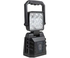 Nešiojama LED darbo ir įspėjamoji lempa 15W (BATT) AMIO-04865