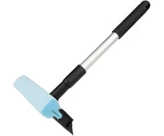 Langų ir veidrodžių stiklo plovimo įrenginys + teleskopinis aliuminio vandens valytuvas 35/48 cm amio-03853