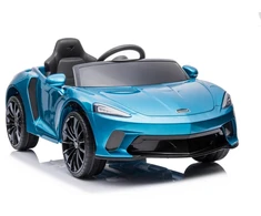 Lean Cars Vienvietis elektromobilis vaikams McLaren GT 12V, mėlynas blizgus