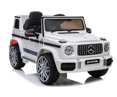 Lean Cars Vaikiškas elektrinis automobilis Mercedes-Benz G63 AMG BBH-0003 EZ, baltas
