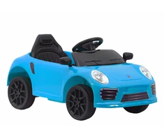 Lean Cars Mėlyna elektrinė mašinėlė vaikams WMT-666